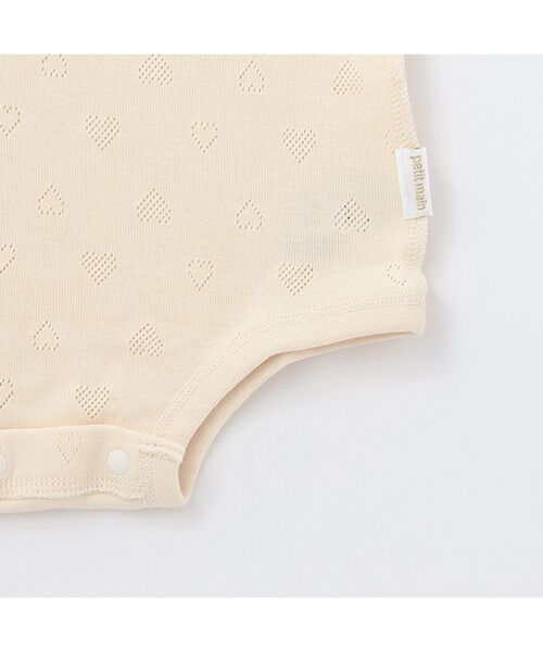 petit main / プティマイン 肌着 | 【弱酸性】半袖ボディースーツ | 詳細8