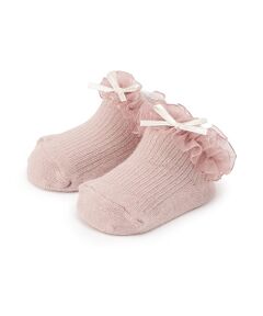 petit main / プティマイン ソックス | オーガンジーフリルカップソックス