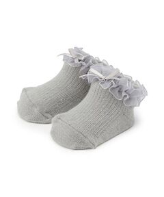 petit main / プティマイン ソックス | オーガンジーフリルカップソックス