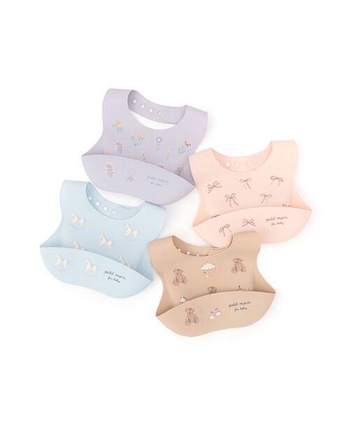 petit main / プティマイン スタイ・ビブ | お食事シリコンBIB | 詳細10