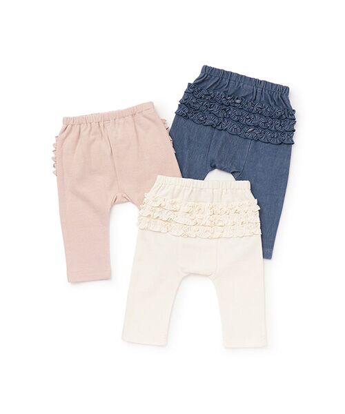 petit main / プティマイン レギンス・スパッツ | バックフリルレギンス | 詳細9