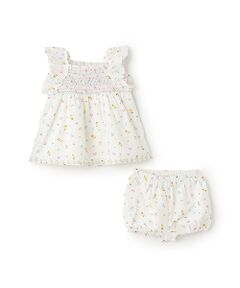 petit main / プティマイン ベビー・キッズウエア | 【リンク】シャーリングティアードOPセットアップ