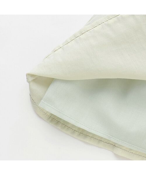 petit main / プティマイン ベビー・キッズウエア | 【リンク】シャーリングティアードOPセットアップ | 詳細5