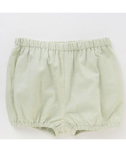 petit main / プティマイン ベビー・キッズウエア | 【リンク】シャーリングティアードOPセットアップ | 詳細6