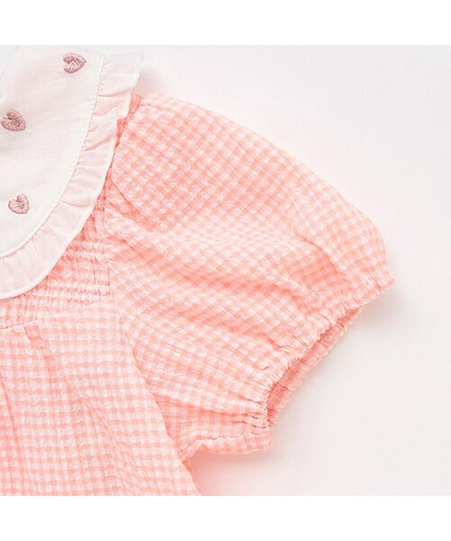 petit main / プティマイン チュニック | 衿ハート刺繍チュニック | 詳細3