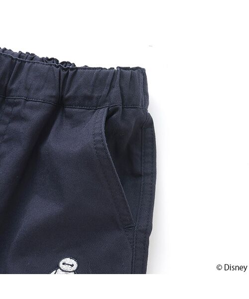 petit main / プティマイン ショート・ハーフ・半端丈パンツ | 【Disney】刺繍ハーフパンツ(カーズベイマックス) | 詳細10