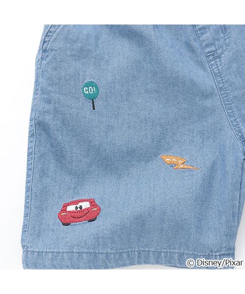 petit main / プティマイン ショート・ハーフ・半端丈パンツ | 【Disney】刺繍ハーフパンツ(カーズベイマックス) | 詳細11