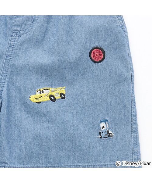 petit main / プティマイン ショート・ハーフ・半端丈パンツ | 【Disney】刺繍ハーフパンツ(カーズベイマックス) | 詳細12