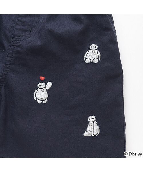 petit main / プティマイン ショート・ハーフ・半端丈パンツ | 【Disney】刺繍ハーフパンツ(カーズベイマックス) | 詳細14