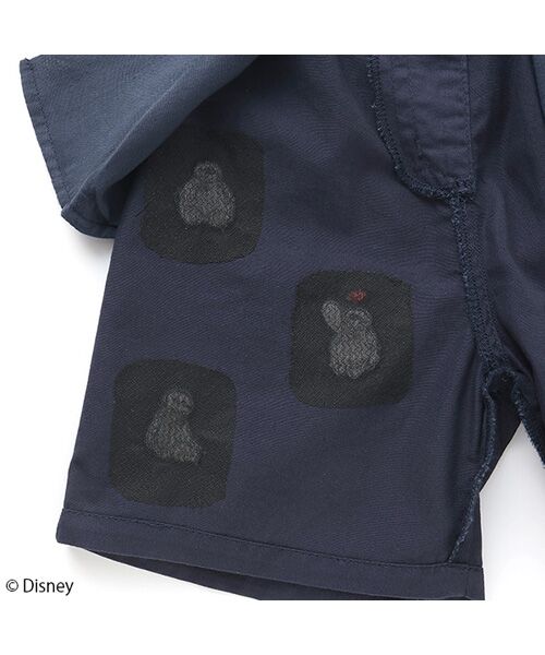 petit main / プティマイン ショート・ハーフ・半端丈パンツ | 【Disney】刺繍ハーフパンツ(カーズベイマックス) | 詳細16