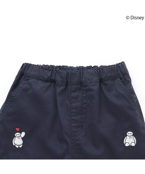 petit main / プティマイン ショート・ハーフ・半端丈パンツ | 【Disney】刺繍ハーフパンツ(カーズベイマックス) | 詳細8