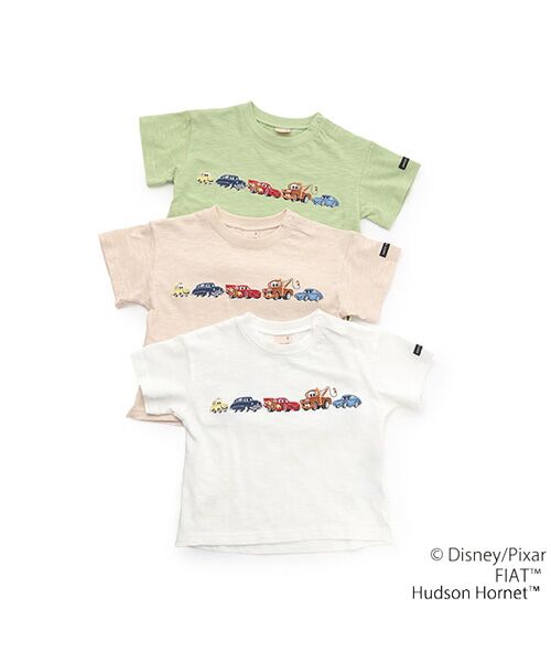 petit main / プティマイン Tシャツ | 【Disney】カーズアップリケ半袖Tシャツ | 詳細17