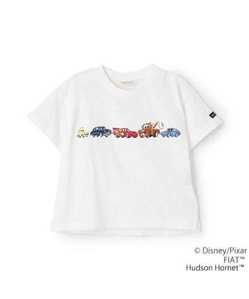 petit main / プティマイン Tシャツ | 【Disney】カーズアップリケ半袖Tシャツ | 詳細6
