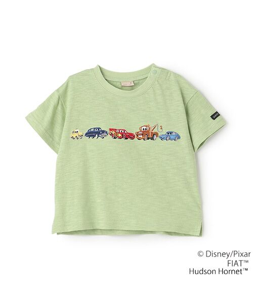 petit main / プティマイン Tシャツ | 【Disney】カーズアップリケ半袖Tシャツ | 詳細7