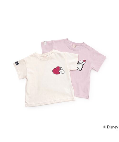 petit main / プティマイン Tシャツ | 【Disney】ﾍﾞｲﾏｯｸｽ半袖Tｼｬﾂ | 詳細19