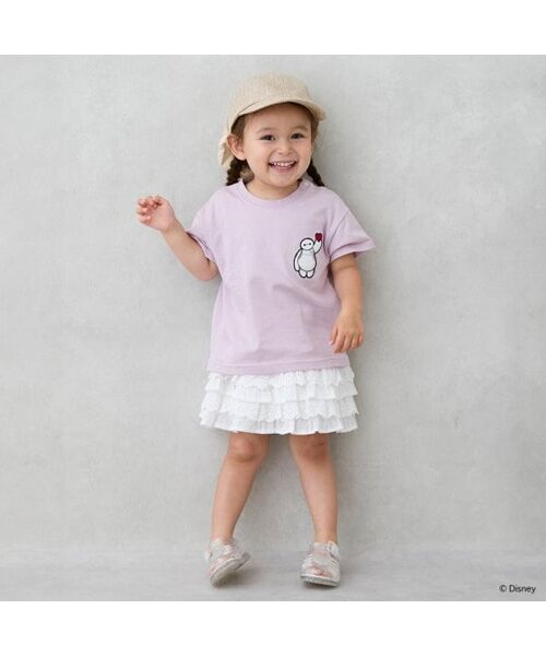petit main / プティマイン Tシャツ | 【Disney】ﾍﾞｲﾏｯｸｽ半袖Tｼｬﾂ | 詳細3