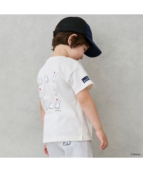 petit main / プティマイン Tシャツ | 【Disney】ﾍﾞｲﾏｯｸｽ半袖Tｼｬﾂ | 詳細4