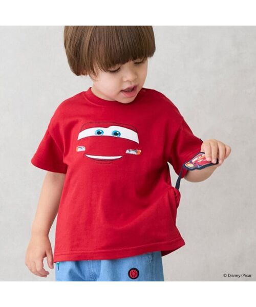 petit main / プティマイン Tシャツ | 【Disney】ﾌｪｲｽｸﾞﾗﾌｨｯｸ半袖Tｼｬﾂ | 詳細5