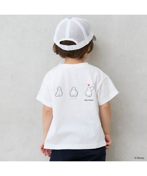 petit main / プティマイン Tシャツ | 【Disney】ﾌｪｲｽｸﾞﾗﾌｨｯｸ半袖Tｼｬﾂ | 詳細7