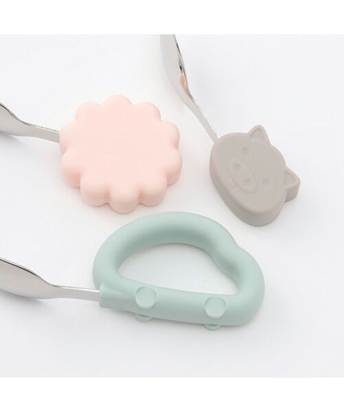 petit main / プティマイン ベビー・キッズグッズ | にぎりやすいｼﾘｺﾝｶﾄﾗﾘｰｾｯﾄ/L | 詳細2