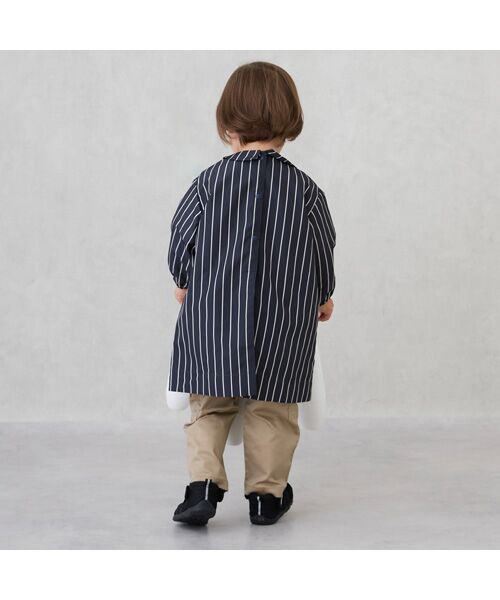 petit main / プティマイン ミニ丈・ひざ丈ワンピース | 【撥水加工】ｴﾌﾟﾛﾝｽﾓｯｸ/L | 詳細1