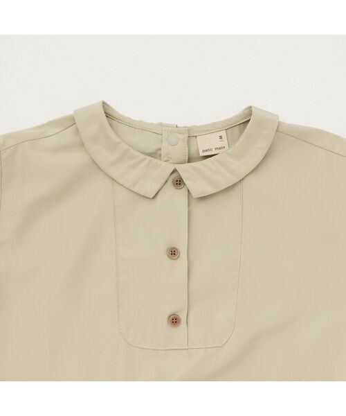 petit main / プティマイン ミニ丈・ひざ丈ワンピース | 【撥水加工】ｴﾌﾟﾛﾝｽﾓｯｸ/L | 詳細5