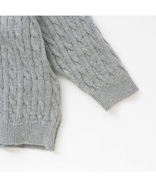 petit main / プティマイン カーディガン・ボレロ | くま刺繍ｶｰﾃﾞｨｶﾞﾝ | 詳細5