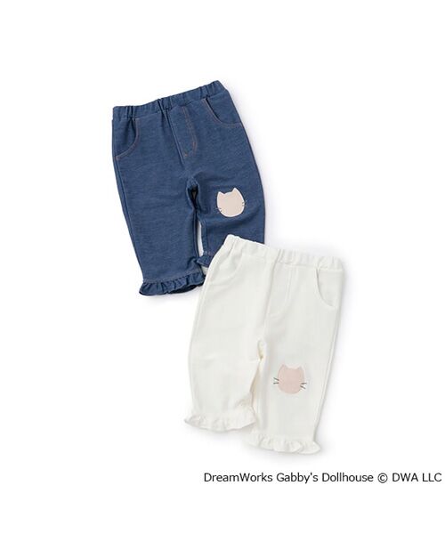 petit main / プティマイン その他パンツ | 【ギャビー】なりきりカットパンツ | 詳細8