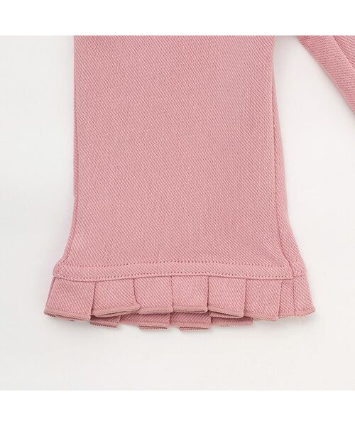 petit main / プティマイン ショート・ハーフ・半端丈パンツ | 【接触冷感】7分丈タックフリルパンツ | 詳細10