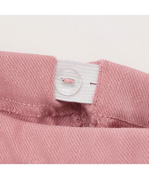 petit main / プティマイン ショート・ハーフ・半端丈パンツ | 【接触冷感】7分丈タックフリルパンツ | 詳細8