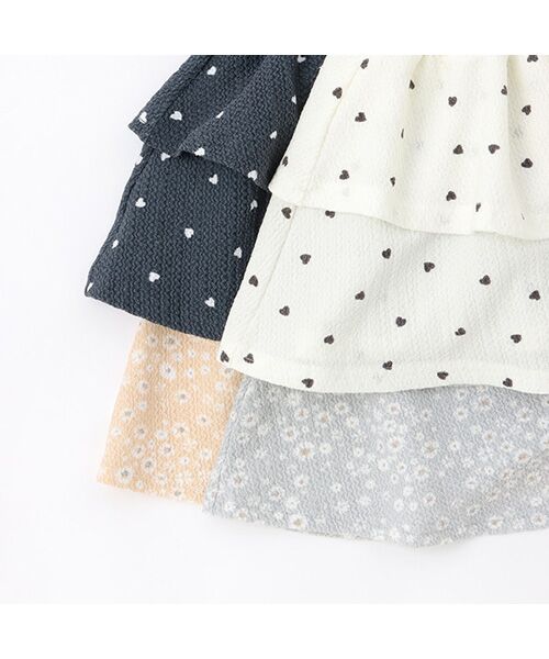 petit main / プティマイン ミニ・ひざ丈スカート | 【GOODPRICE】柄フリルスカート | 詳細8