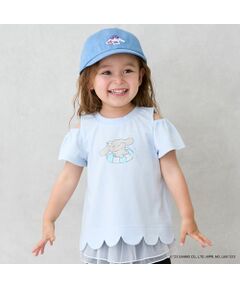 petit main / プティマイン Tシャツ | 【ｻﾝﾘｵ】肩あきｸﾞﾗﾌｨｯｸTｼｬﾂ