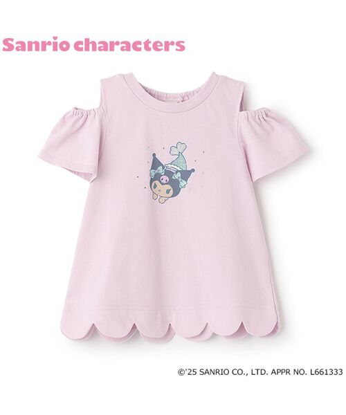 petit main / プティマイン Tシャツ | 【ｻﾝﾘｵ】肩あきｸﾞﾗﾌｨｯｸTｼｬﾂ | 詳細10