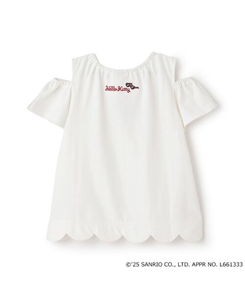 petit main / プティマイン Tシャツ | 【ｻﾝﾘｵ】肩あきｸﾞﾗﾌｨｯｸTｼｬﾂ | 詳細14
