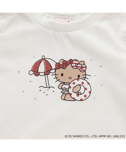 petit main / プティマイン Tシャツ | 【ｻﾝﾘｵ】肩あきｸﾞﾗﾌｨｯｸTｼｬﾂ | 詳細16