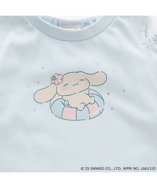 petit main / プティマイン Tシャツ | 【ｻﾝﾘｵ】肩あきｸﾞﾗﾌｨｯｸTｼｬﾂ | 詳細19