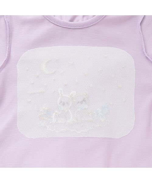 petit main / プティマイン Tシャツ | 星空のpupu&tete半袖Tシャツ | 詳細10