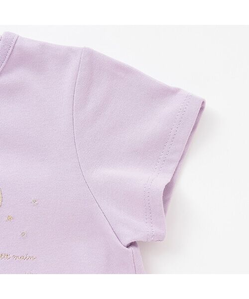 petit main / プティマイン Tシャツ | 星空のpupu&tete半袖Tシャツ | 詳細11