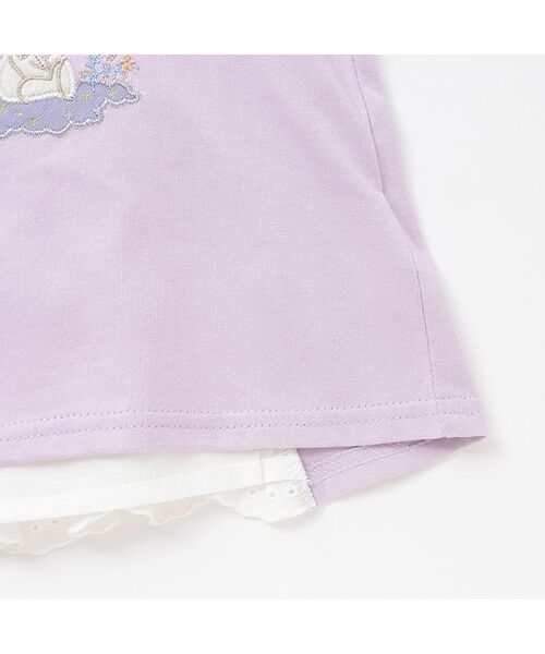 petit main / プティマイン Tシャツ | 星空のpupu&tete半袖Tシャツ | 詳細12