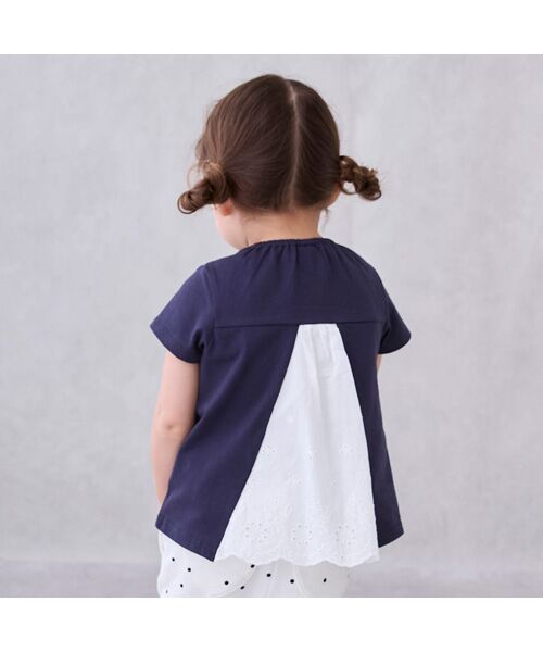 petit main / プティマイン Tシャツ | 星空のpupu&tete半袖Tシャツ | 詳細3