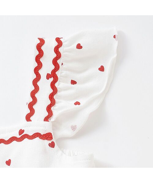 petit main / プティマイン ミニ丈・ひざ丈ワンピース | 【サンリオ】カットティアードワンピース | 詳細15