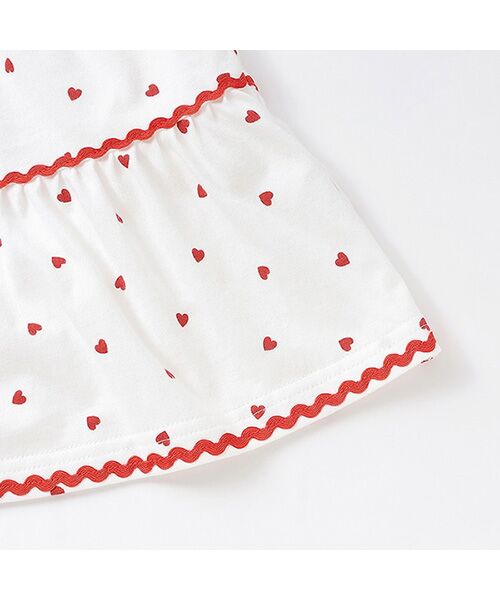 petit main / プティマイン ミニ丈・ひざ丈ワンピース | 【サンリオ】カットティアードワンピース | 詳細17