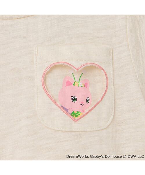 petit main / プティマイン ミニ丈・ひざ丈ワンピース | 【ｷﾞｬﾋﾞｰ】ﾎﾟｹｯﾄｶｯﾄﾜﾝﾋﾟｰｽ | 詳細15