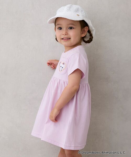 petit main / プティマイン ミニ丈・ひざ丈ワンピース | 【ｷﾞｬﾋﾞｰ】ﾎﾟｹｯﾄｶｯﾄﾜﾝﾋﾟｰｽ | 詳細6