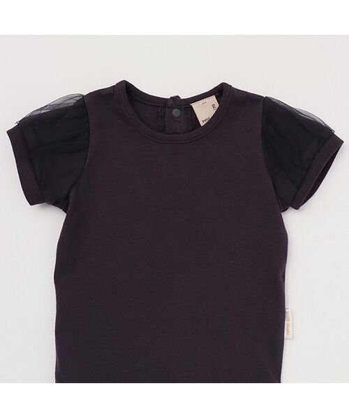 petit main / プティマイン ロンパース | 袖ﾁｭｰﾙﾛﾝﾊﾟｰｽ＋ｽｶﾊﾟﾝｾｯﾄ | 詳細3