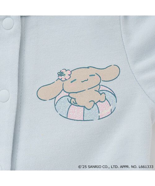 petit main / プティマイン ロンパース | 【ｻﾝﾘｵ】切替ﾌﾘﾙｶﾊﾞｰｵｰﾙ | 詳細6