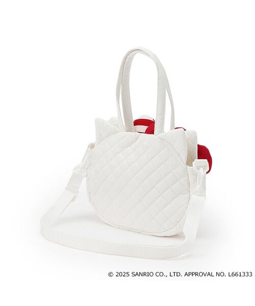 petit main / プティマイン ショルダーバッグ | 【ｻﾝﾘｵ】KITTY お顔2wayﾊﾞｯｸﾞ | 詳細3