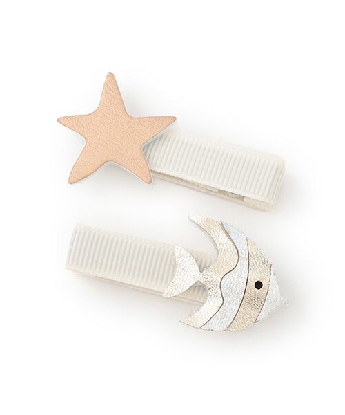 petit main / プティマイン ヘアピン | SEAﾓﾁｰﾌﾍｱｸﾘｯﾌﾟ 2P | 詳細2