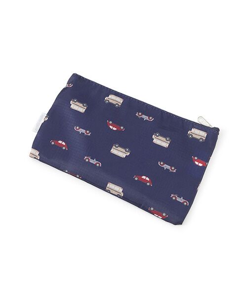 petit main / プティマイン ベビー・キッズグッズ | 【ﾄﾗﾍﾞﾙ】ﾌﾗｯﾄﾎﾟｰﾁ/L | 詳細1