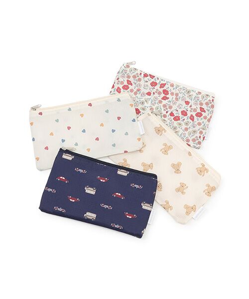 petit main / プティマイン ベビー・キッズグッズ | 【ﾄﾗﾍﾞﾙ】ﾌﾗｯﾄﾎﾟｰﾁ/L | 詳細6